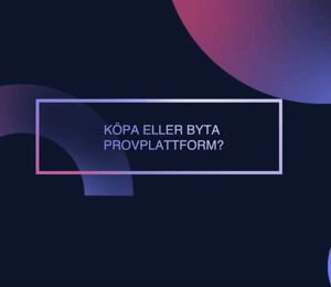 Buy or change exam platform