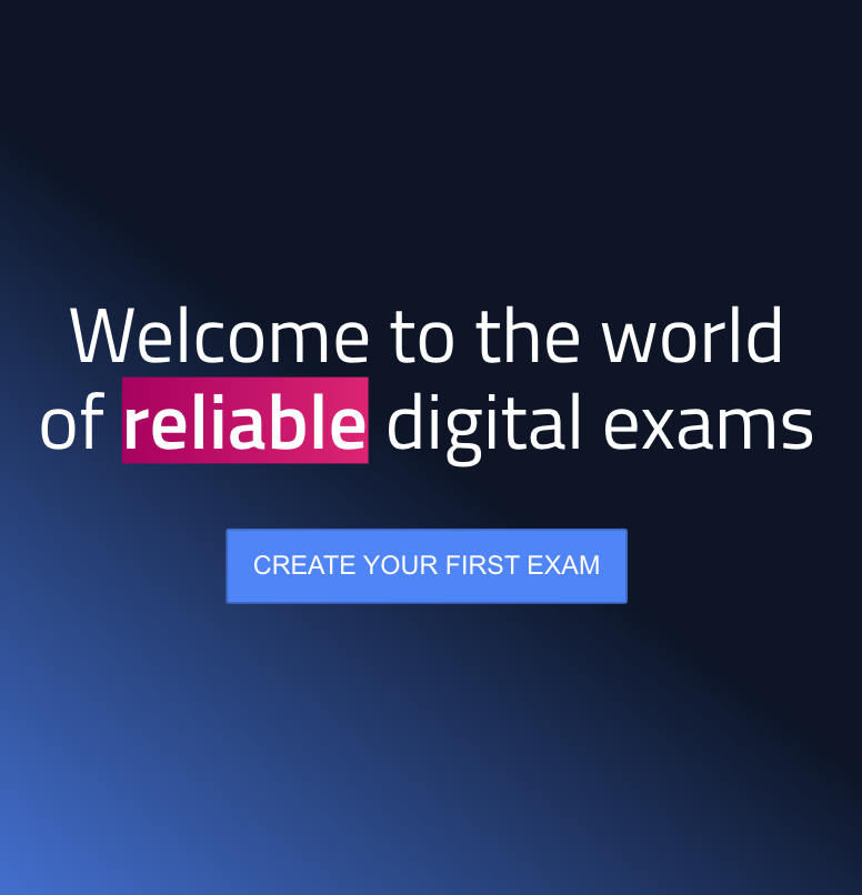 World of reliable exams